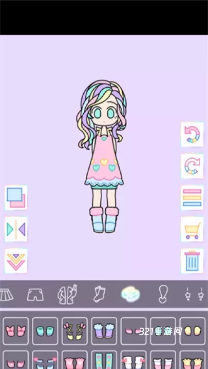 缤纷女孩换装中文版_https://www.321sy.com_休闲益智_第3张