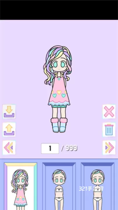 缤纷女孩换装中文版_https://www.321sy.com_休闲益智_第6张